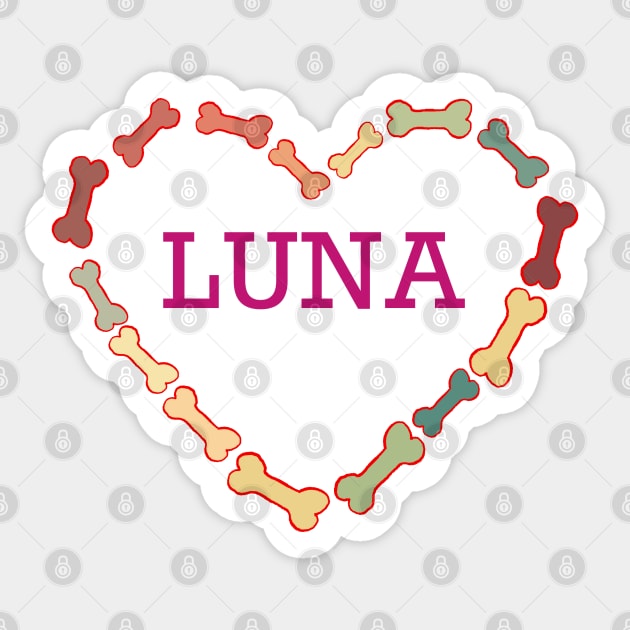 MY FOUR LEGGED FRIEND LUNA Sticker by sailorsam1805